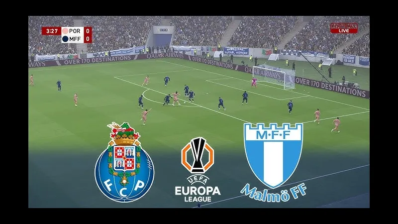 Cầu thủ Porto vượt qua hậu vệ Malmo với tốc độ và kỹ thuật cá nhân xuất sắc Cầu thủ Porto vượt qua hậu vệ Malmo với tốc độ và kỹ thuật cá nhân xuất sắc