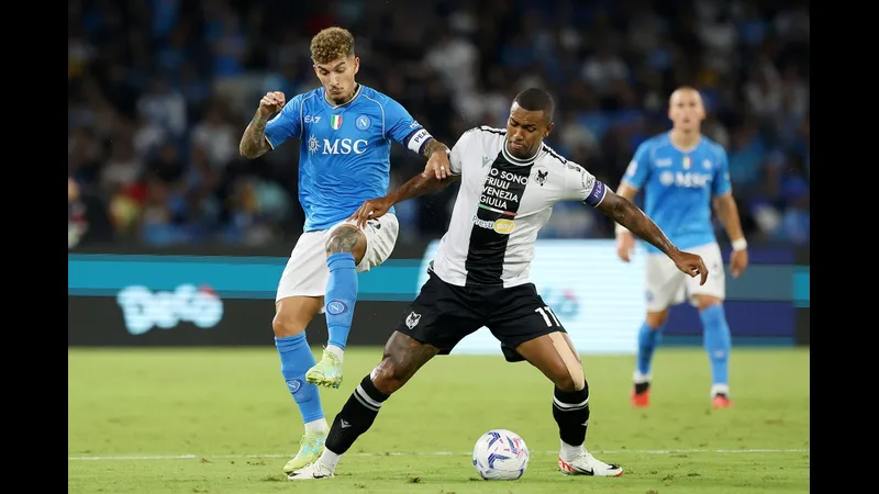 Trận đấu giữa Udinese và Napoli - "Udinese" vs "Napoli"