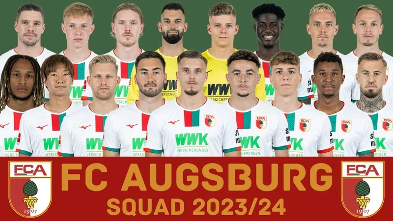Cầu thủ Augsburg tung cú sút chính xác vào khung thành của Wolfsburg Cầu thủ Augsburg tung cú sút chính xác vào khung thành của Wolfsburg